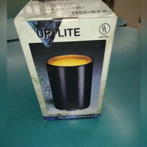 Cal lighting Up Lite Lamp Black BO-412 Accent Supplemental, Portable Lighting